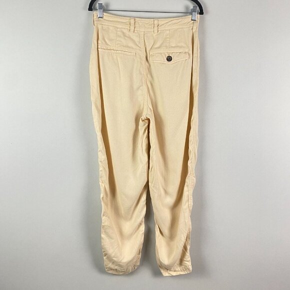 Everlane Cream Ankle Pants - Picture 4 of 11